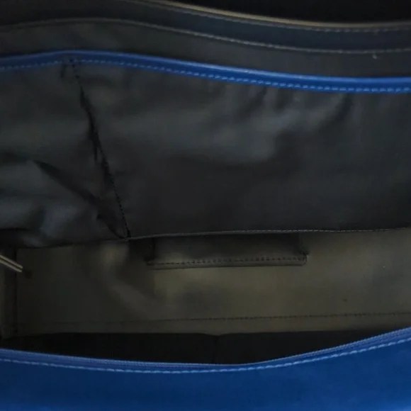Blue Tory Burch Robinson Tote